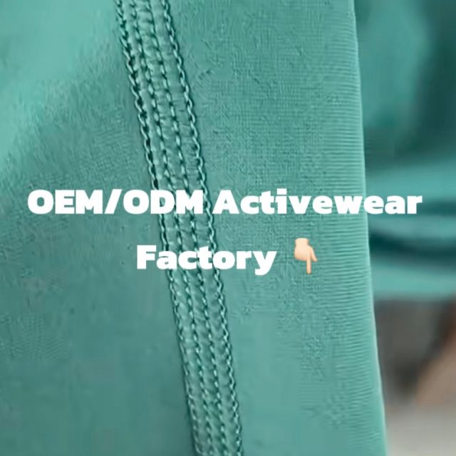Craftsmanship in every stitch ✂️
Premium flatlock stitching for all yoga activewear
Smooth, stretch-resistant & skin-friendly seams
ODM/OEM yoga wear factory, welcome brand cooperation

#ActivewearFactory #YogaWearOEM #FlatlockSeams #SportswearSewing #WholesaleActivewear