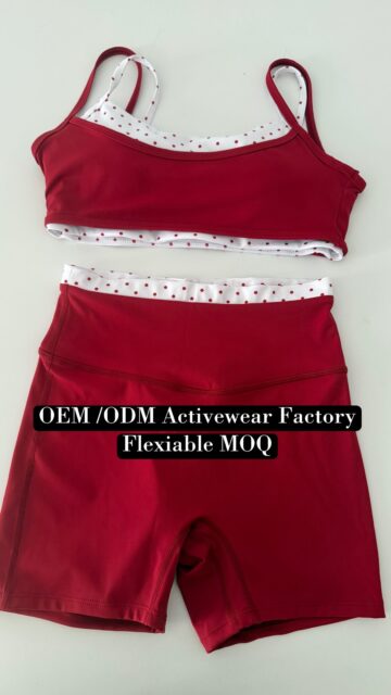 Double‑layer sports bra with custom print detail✨
Crafted with fine workmanship, this layered bra delivers stylish visual layers for activewear.
We are your one‑stop OEM & ODM manufacturer.
Customize styles, exclusive prints and your brand logo according to your requirements.
Welcome wholesalers & brand owners to get in touch for cooperation.

#CustomActivewear #YogaWearOEM #SportswearManufacturer #CustomPrintBra #ODMApparel